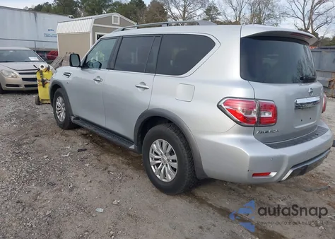 2019 Nissan Armada Sv z USA, uszkodzony, nr VIN JN8AY2ND6K9088849